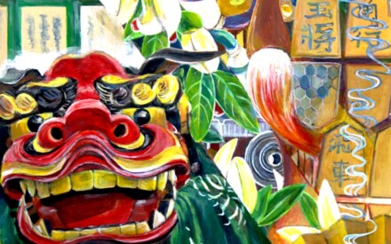 第38回愛媛県高等学校総合文化祭リーフレット原画【優秀】