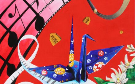 第35回愛媛県高等学校総合文化祭リーフレット原画【最優秀】