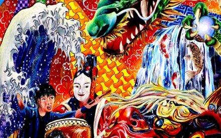 第35回全国高等学校総合文化祭優秀校東京公演ポスター【優秀賞・プログラム表紙】