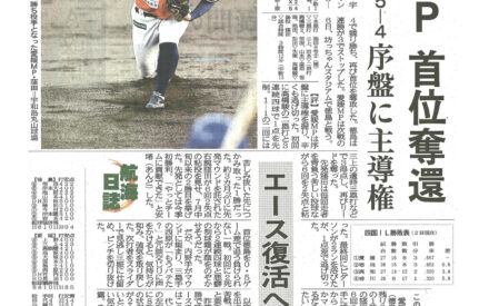 愛媛ＭＰ　首位奪還　序盤に主導権