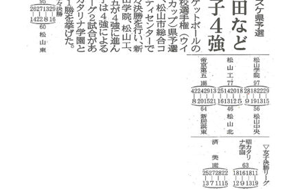 全国高校バスケ県予選決勝リーグ 全国高校バスケ県予選決勝リーグ