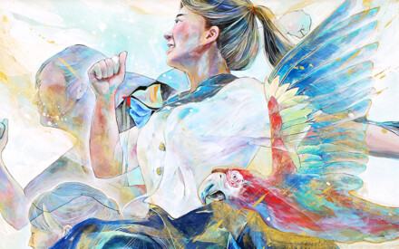 第74回秋季愛媛県展で美術科生徒が受賞！✨