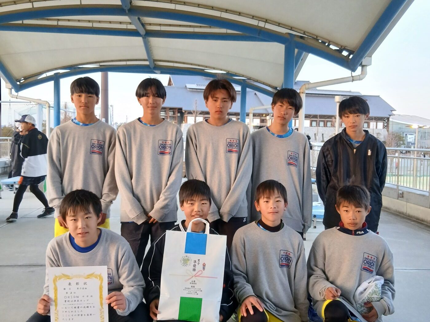 男子準優勝　ORION